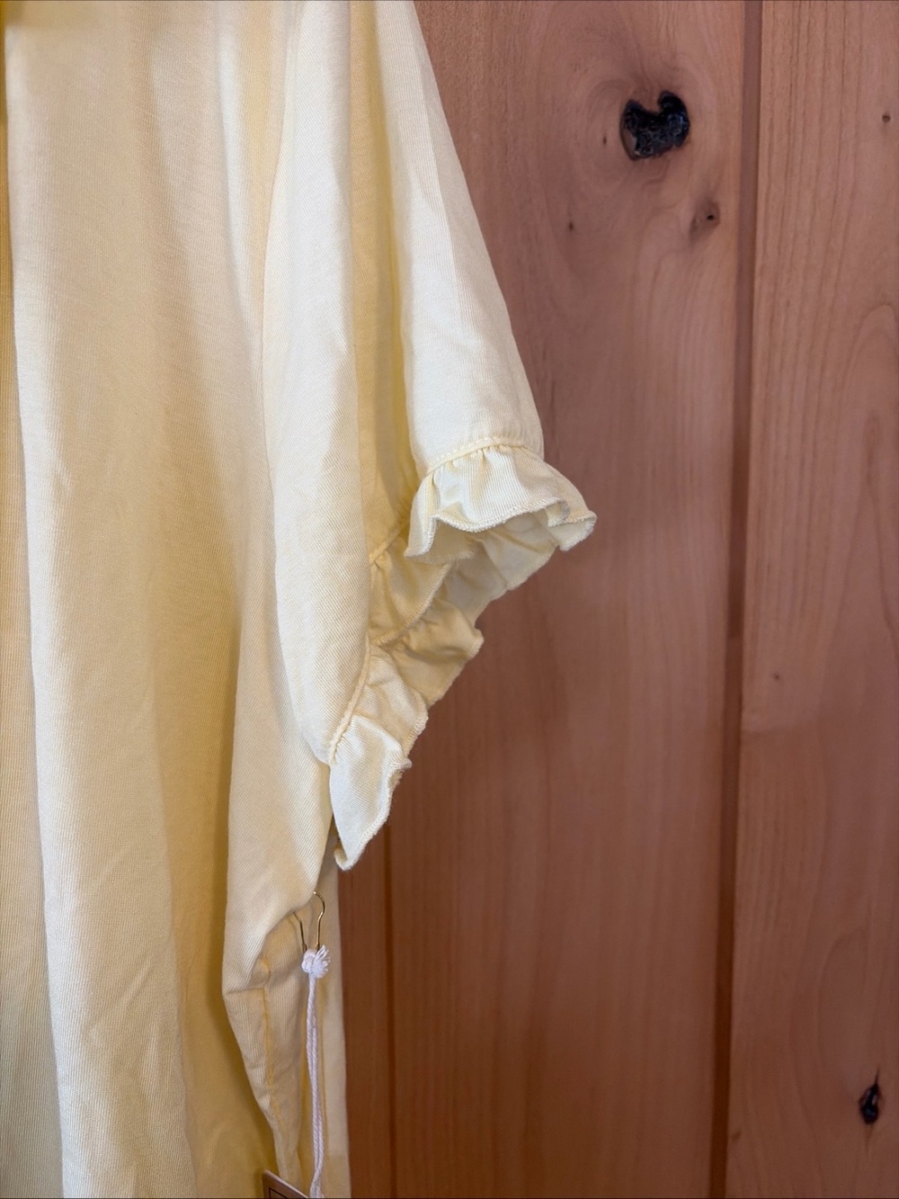 Børn NWT Women’s Modal 3 Piece Pajama Set Sleepwear Shorts Pants Pale Yellow XL - Picture 3 of 7